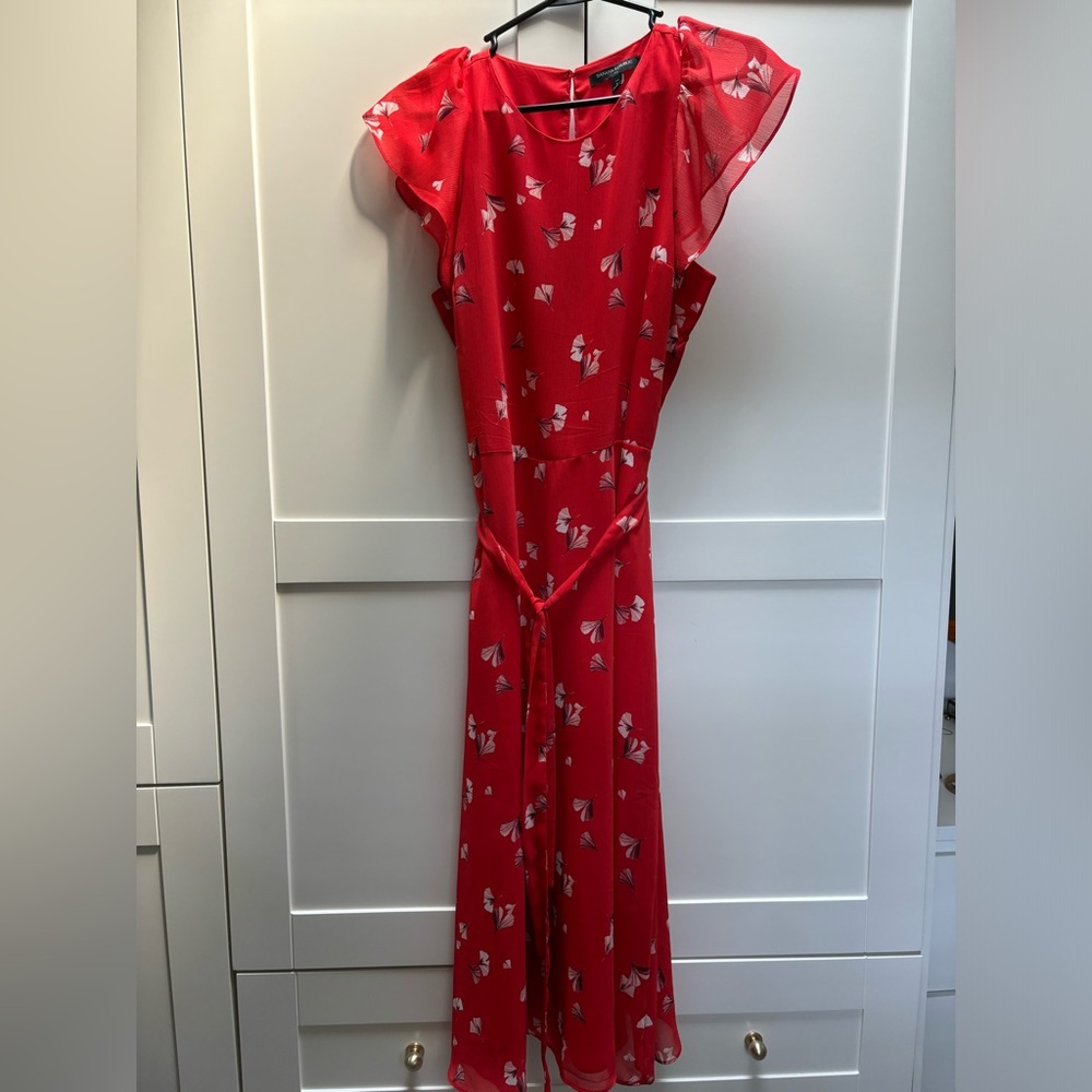 Banana republic red dress